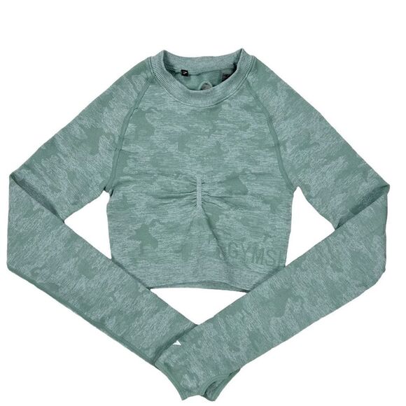 Gymshark Adapt Camo LS Top XS - Picture 1 of 5